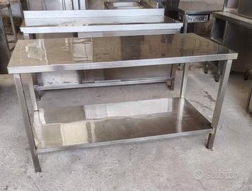 Tavolo acciaio inox