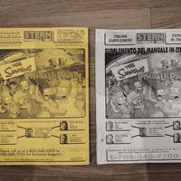 manuale Simpsons pinball party + supplemento ITA
