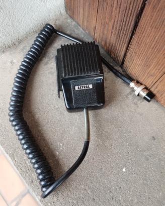 MICROFONO PREAMPLIFICATO CB ASTRAL con mic gain