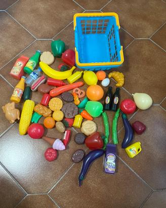 59 pezzi di frutta e verdura