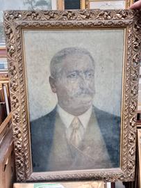 Cesare Tropea dipinto ritratto olio su tela 