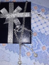 Set collana e bracciale donna nuovi bigiotteria