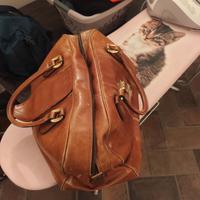 borsone vintage marrone