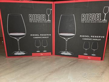 Riedel Reserve 4 bicchieri cabernet/merlot
