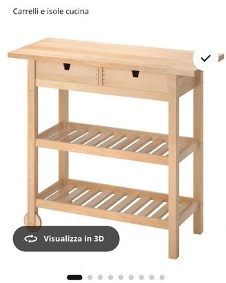 carrello cucina  ikea 