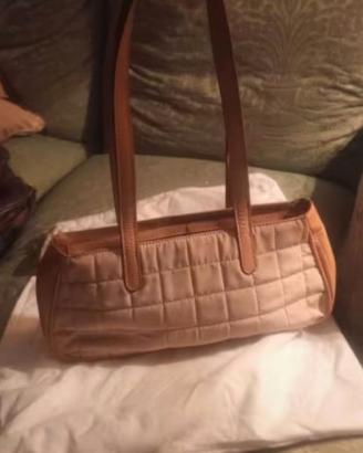 Borsa Stefano Serapian in tessuto e pelle