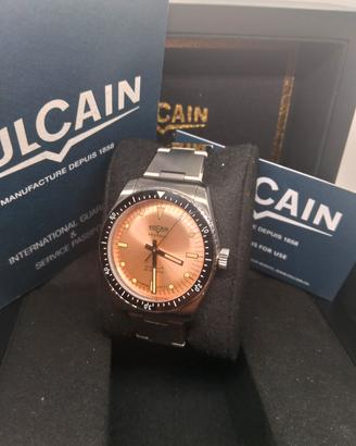 Vulcain Nautique Skindiver Salmon Beige