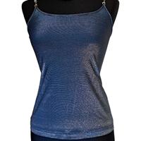Canotta sottogiacca tg. S blu brillante