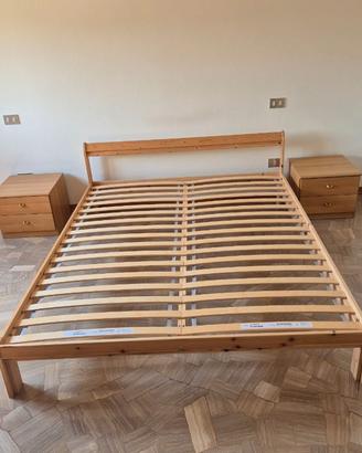 STRUTTURA LETTO IN PINO