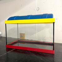 Acquario vintage con accessori – Buone condizioni