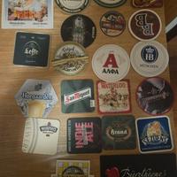 Lotto 81 sottobicchieri da birra in cartone – Belg