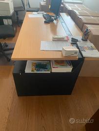 Tavolo ufficio 100 x 180 in legno