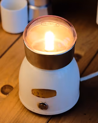 Lampada da tavolo macinacaffè