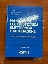 Manuale di elettrotecnica elettronica e automazion