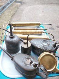 ingrassatori e oliatori d'epoca vintage 