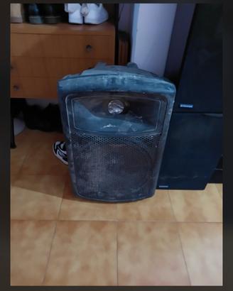 Cassa DJ PA + Mini Amplificatore Stereo 12V / MP3