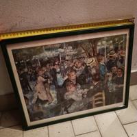 Quadro stampa con cornice Renoir - bal au mulin de