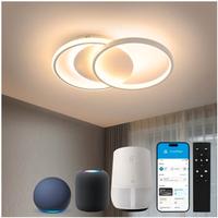 Plafoniera LED Soffitto Smart Lampadario LED 45cm,