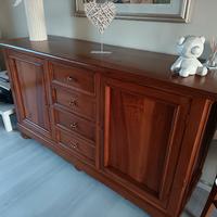 credenza in noce