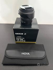 Nikon 12-28 pz con kit filtri 2 mesi di vita