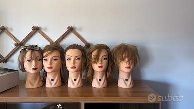 Teste per acconciatori