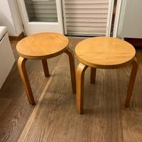 Coppia sgabelli ALVAR AALTO