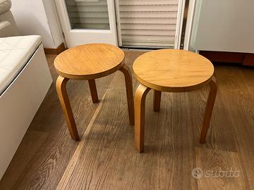 Coppia sgabelli ALVAR AALTO