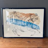 Litografia Bruno Cassinari