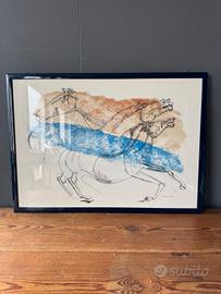 Litografia Bruno Cassinari