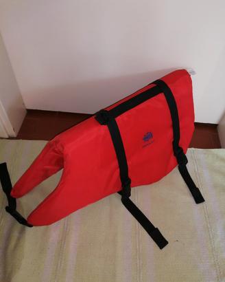 giubbotto salvagente per cani 
