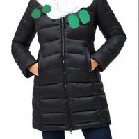 Pepe jeans. Cappotto blu scuro da donna imbottito