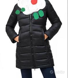 Pepe jeans. Cappotto blu scuro da donna imbottito
