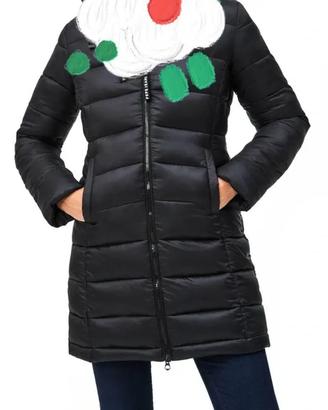 Pepe jeans. Cappotto blu scuro da donna imbottito
