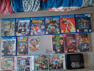 giochi PS4 - switch - 3DS (e console 2ds)