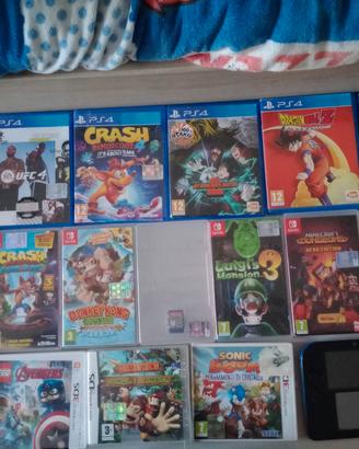 giochi PS4 - switch - 3DS (e console 2ds)