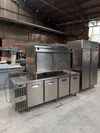 Banco frigo 4 ante