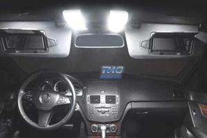 KIT 12 LAMPADE LED INTERNE PER MERCEDES CLASSE E W