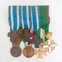 Medagliere di un Ufficiale di Marina Militare