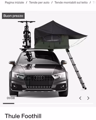 tenda da tetto