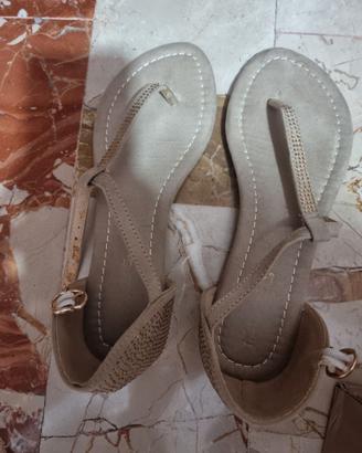 SCARPE BIEGE BASSE MISS ROBERTA