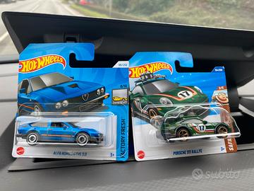 Hot wheels alfa gtv porsche rallye