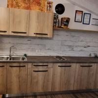 Cucina nuova effetto legno stile industriale