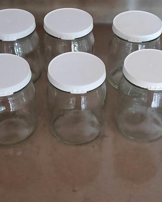 Vasetti in vetro capienza 150 ml