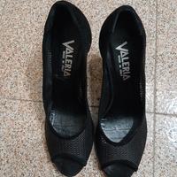 Scarpe eleganti a rete