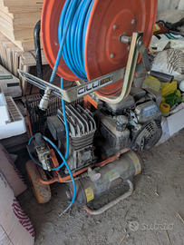 Motocompressore raccolta olive