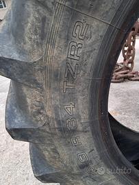 Ruota gomma trattore Barum TZ2. 16,9 / R 34