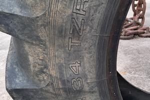 Ruota gomma trattore Barum TZ2. 16,9 / R 34