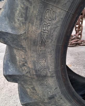 Ruota gomma trattore Barum TZ2. 16,9 / R 34