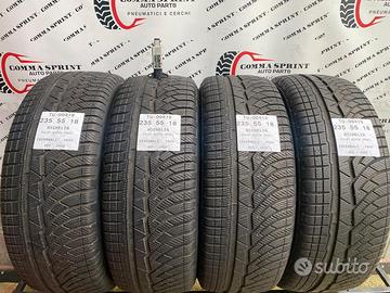 4 pneumatici 235/55 r18 michelin invernali 80%