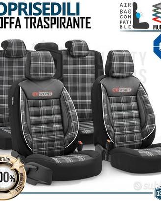 COPRISEDILI Auto Universali GTI Sport Pelle Tessut